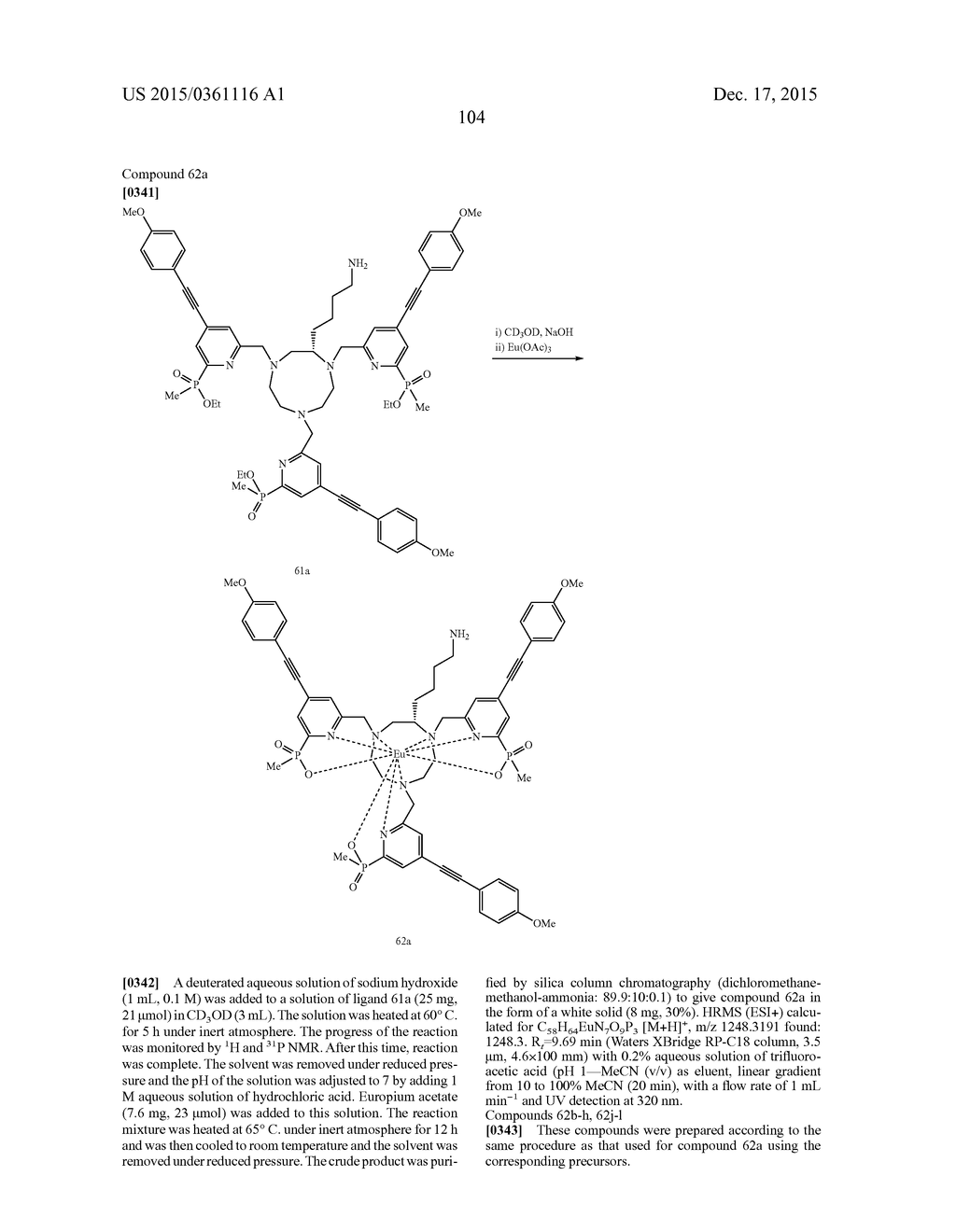 NOVEL WATER-SOLUBLE COMPLEXING AGENTS AND CORRESPONDING LANTHANIDE     COMPLEXES - diagram, schematic, and image 105