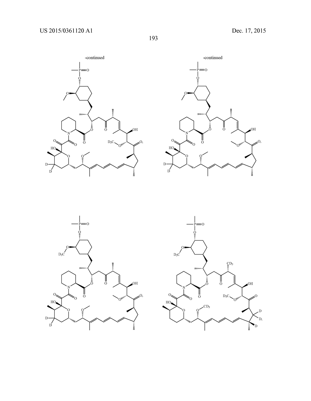 MACROLIDE INHIBITORS OF mTOR - diagram, schematic, and image 194