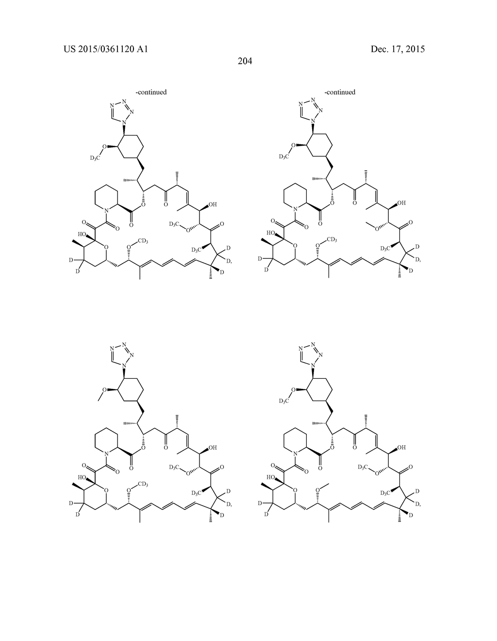 MACROLIDE INHIBITORS OF mTOR - diagram, schematic, and image 205