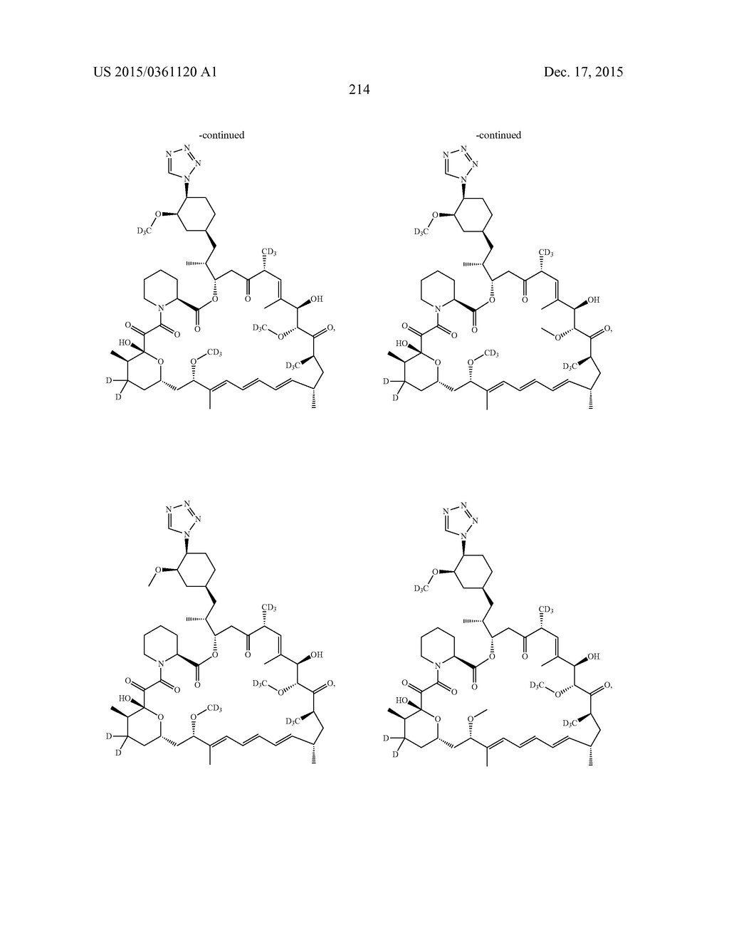 MACROLIDE INHIBITORS OF mTOR - diagram, schematic, and image 215