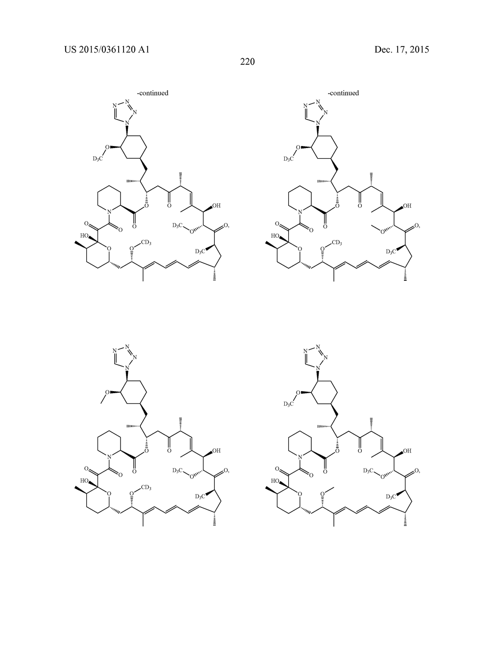 MACROLIDE INHIBITORS OF mTOR - diagram, schematic, and image 221