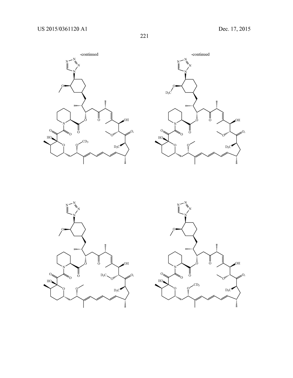 MACROLIDE INHIBITORS OF mTOR - diagram, schematic, and image 222