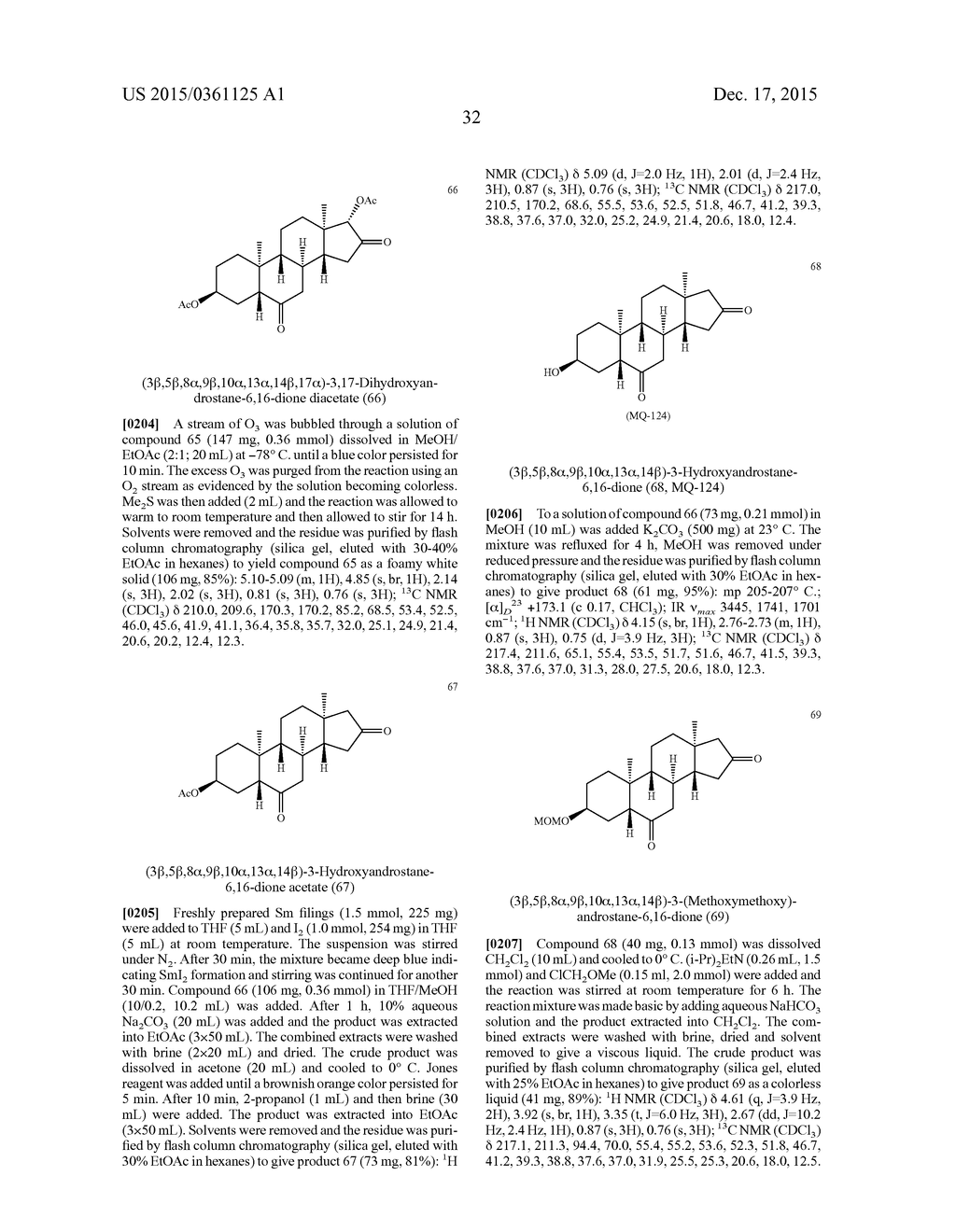 NEUROACTIVE ENANTIOMERIC 15-, 16- AND 17-SUBSTITUTED STEROIDS AS     MODULATORS FOR GABA TYPE-A RECEPTORS - diagram, schematic, and image 34