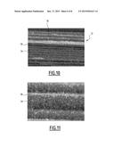 METHOD FOR PREPARING AN ELONGATE MATERIAL PROVIDED WITH GRAFTED CARBON     NANOSTRUCTURES, AND ASSOCIATED DEVICE AND PRODUCT diagram and image