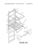 Elevated free stand platform diagram and image