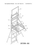 Elevated free stand platform diagram and image