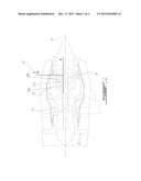 AIRFOIL WITH VARIABLE LAND WIDTH AT TRAILING EDGE diagram and image