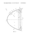 THERMOPLASTIC NOSECONE FOR A TURBINE ENGINE diagram and image