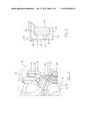 SINGLE BOLTING FLANGE ARRANGEMENT FOR VARIABLE GUIDE VANE CONNECTION diagram and image