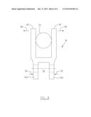 SINGLE BOLTING FLANGE ARRANGEMENT FOR VARIABLE GUIDE VANE CONNECTION diagram and image