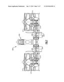 GAS TURBINE ENGINE WITH PAIRED DISTRIBUTED FAN SETS diagram and image