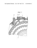 ROTARY-MEMBER LUBRICATING STRUCTURE diagram and image