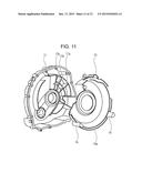 ROTARY-MEMBER LUBRICATING STRUCTURE diagram and image