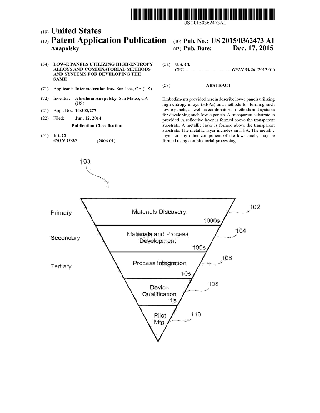 Low-E Panels Utilizing High-Entropy Alloys and Combinatorial Methods and     Systems for Developing the Same - diagram, schematic, and image 01