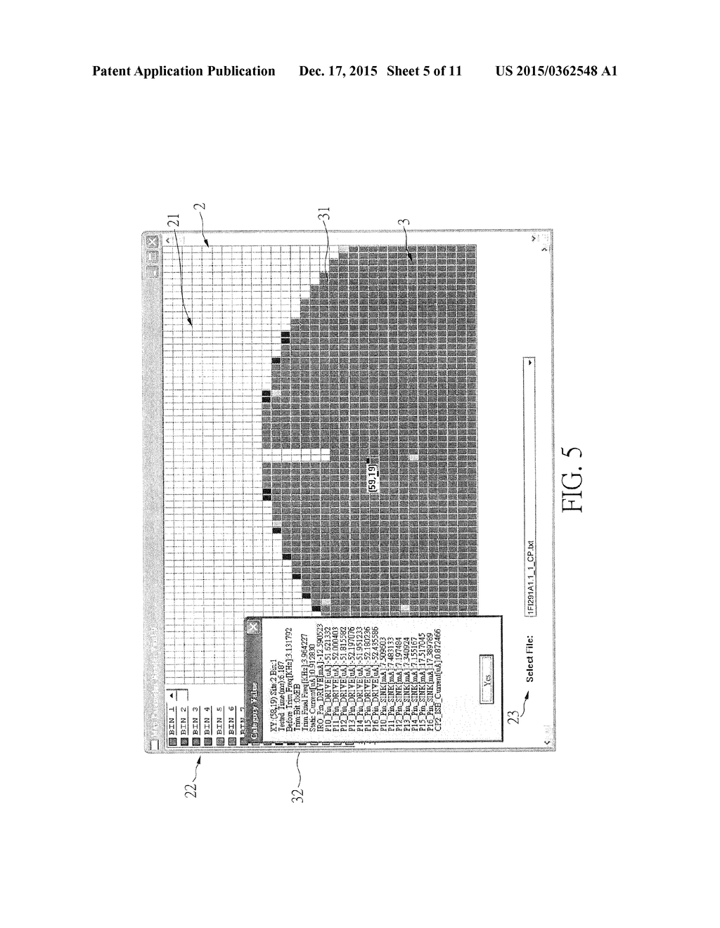 WAFER MAP IDENTIFICATION SYSTEM FOR WAFER TEST DATA - diagram, schematic, and image 06