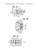 Methods for Making Contact Device for Making Connection to an Electronic     Circuit Device and Methods of Using the Same diagram and image