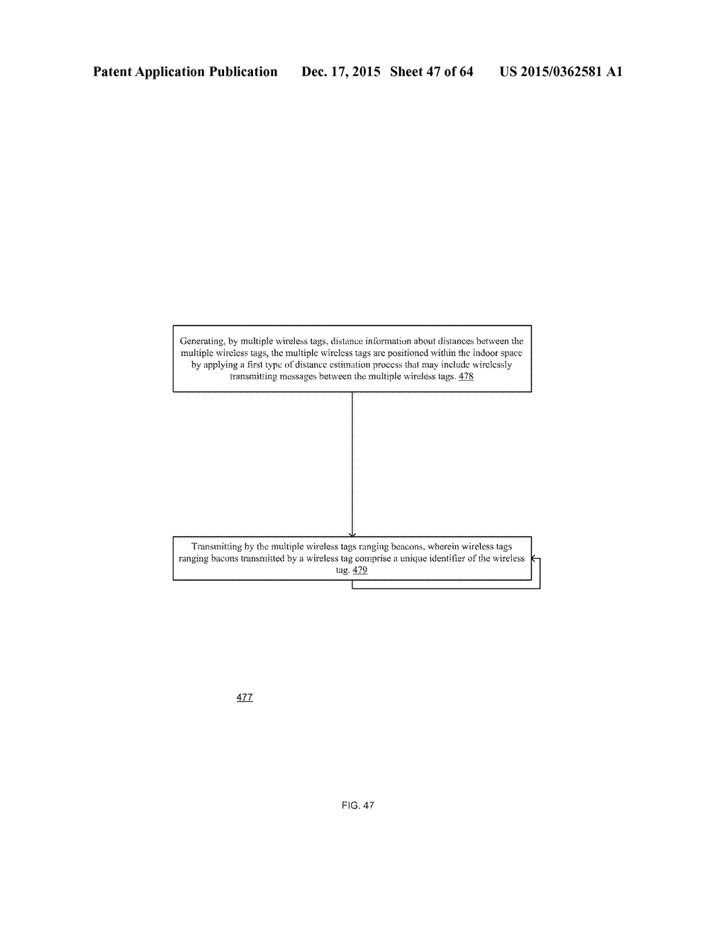 ROTATION BASED ALIGNMENT OF A GROUP OF WIRELESS TAGS - diagram, schematic, and image 48