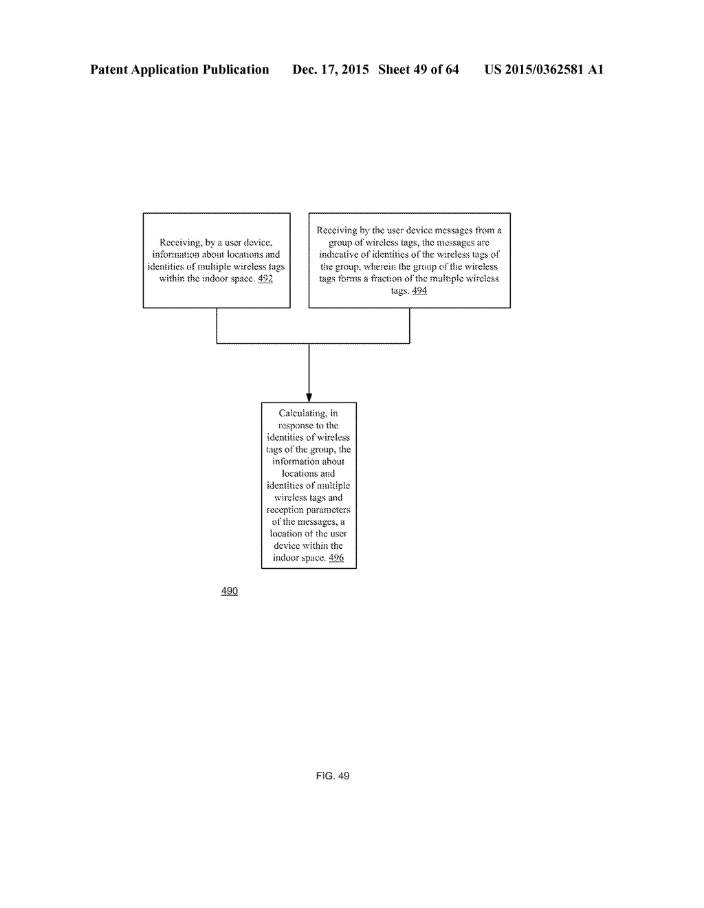 ROTATION BASED ALIGNMENT OF A GROUP OF WIRELESS TAGS - diagram, schematic, and image 50