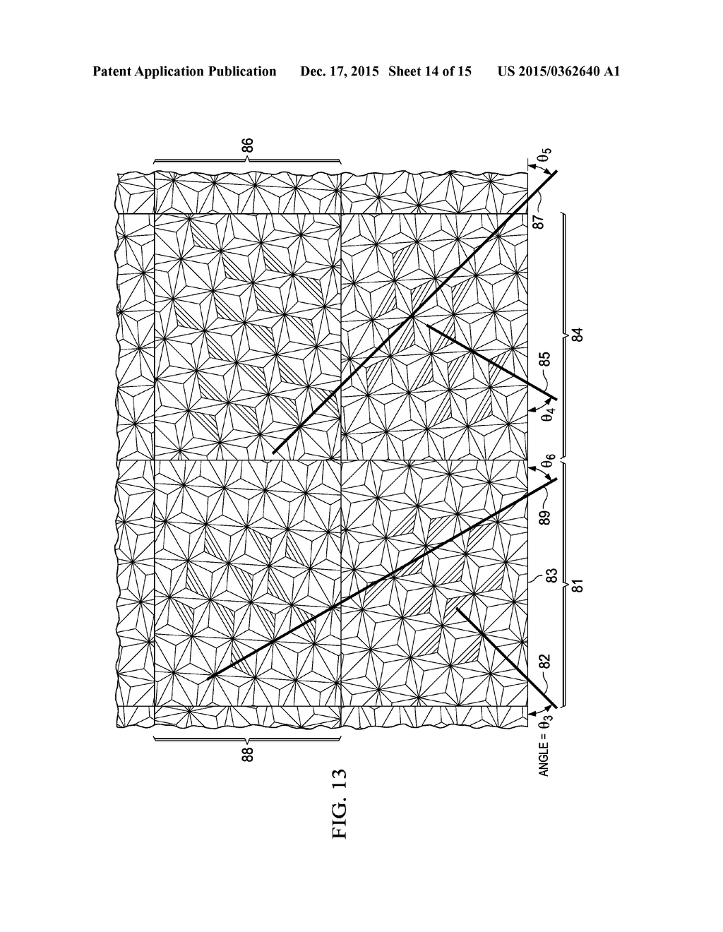 METALIZED MICROPRISMATIC RETROREFLECTIVE SHEETING WITH IMPROVED     OBSERVATION ANGULARITY - diagram, schematic, and image 15