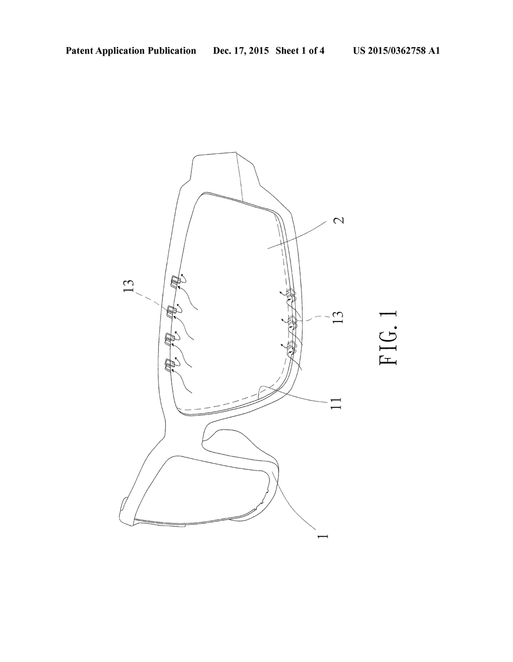 VENTILATION STRUCTURE OF EYEGLASSES - diagram, schematic, and image 02