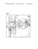 DEVICE AND METHOD FOR THE GESTURE-CONTROLLED SETTING OF SETTING VARIABLES     ON AN X-RAY SOURCE diagram and image