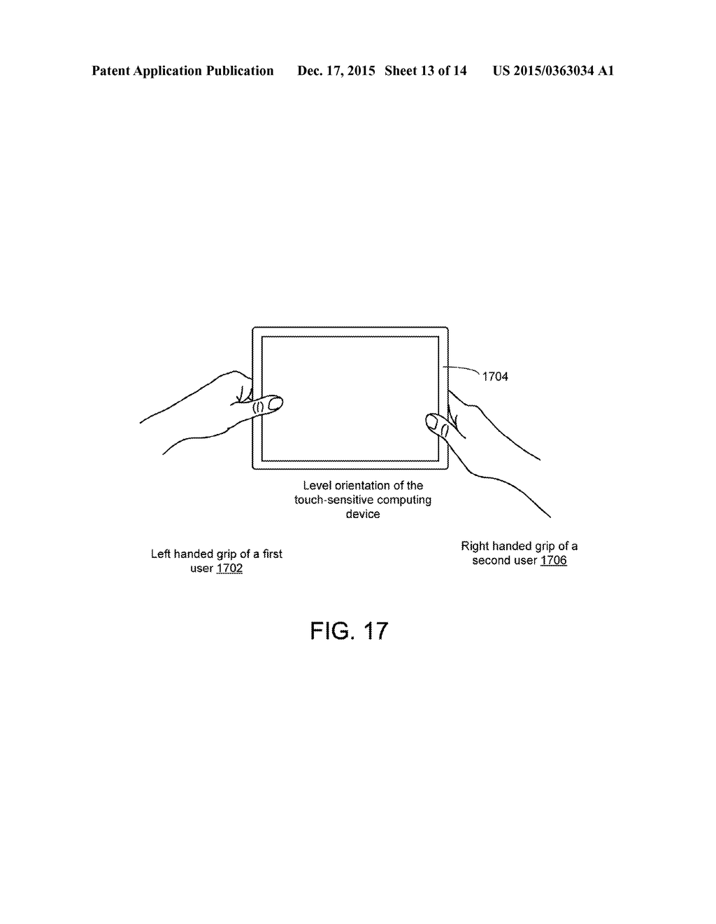 MULTI-DEVICE MULTI-USER SENSOR CORRELATION FOR PEN AND COMPUTING DEVICE     INTERACTION - diagram, schematic, and image 14