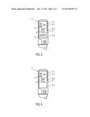 ELECTRONICALLY CONTROLLED DRUG DELIVERY DEVICE WITH TOUCH SCREEN diagram and image