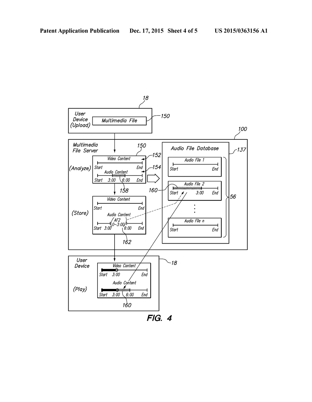 MEDIA SPLITTING AND REDUCTION IN STORAGE REQUIREMENTS BASED ON COMMON     CONTENT - diagram, schematic, and image 05