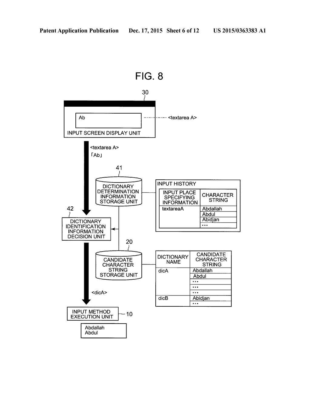 INPUT SUPPORT SYSTEM, INPUT SUPPORT METHOD AND INPUT SUPPORT PROGRAM - diagram, schematic, and image 07