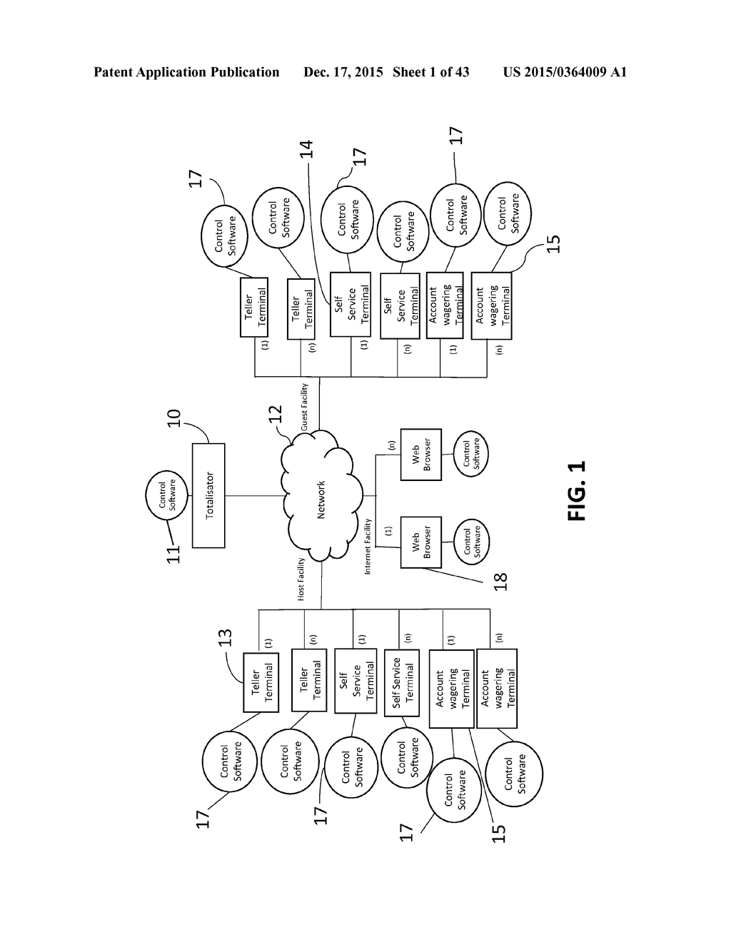 Method for Pari-Mutuel Wagering - diagram, schematic, and image 02