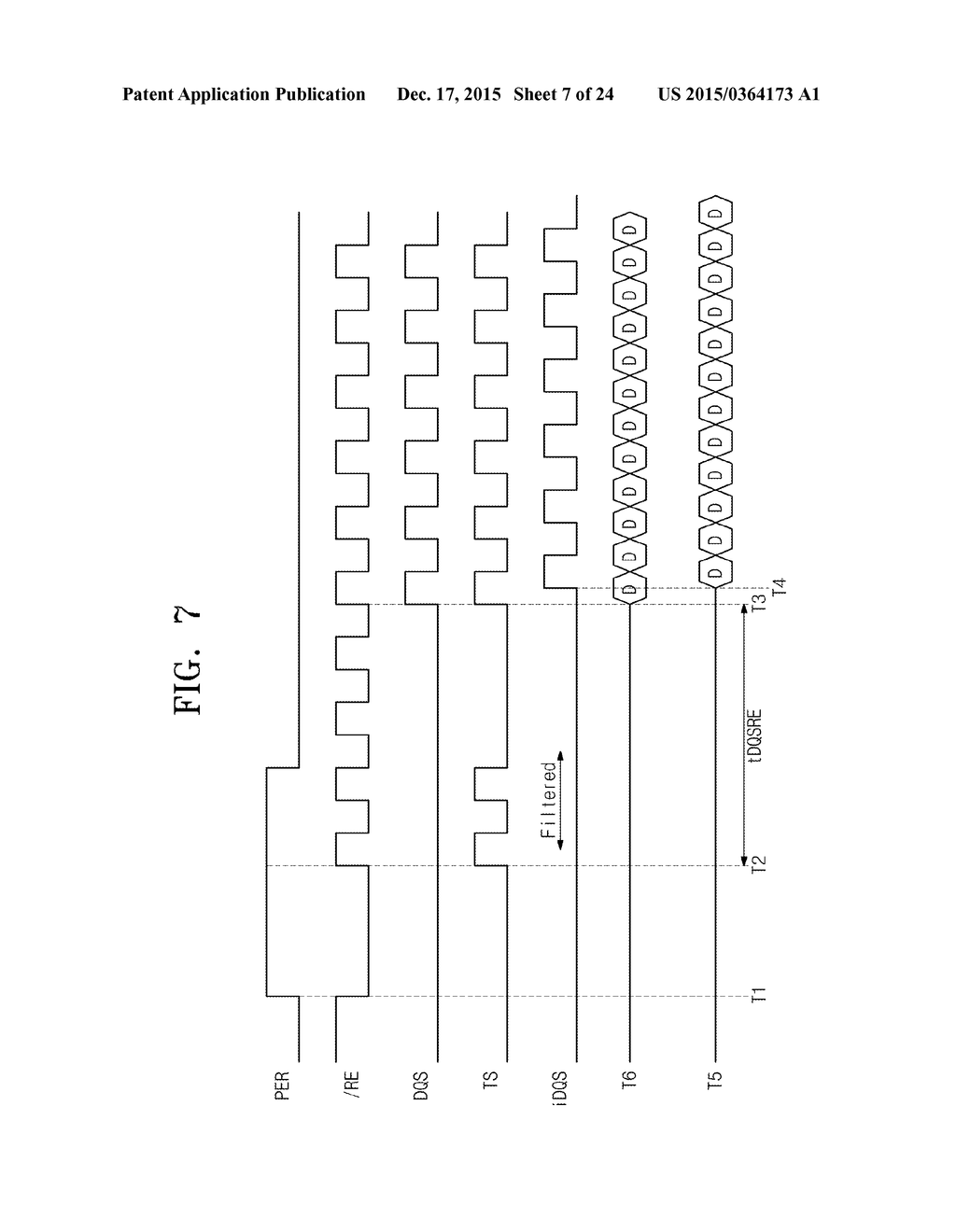 STORAGE DEVICE INCLUDING NONVOLATILE MEMORY AND MEMORY CONTROLLER AND     OPERATING METHOD OF RETIMING CIRCUIT INTERFACING COMMUNICATION BETWEEN     NONVOLATILE MEMORY AND MEMORY CONTROLLER - diagram, schematic, and image 08