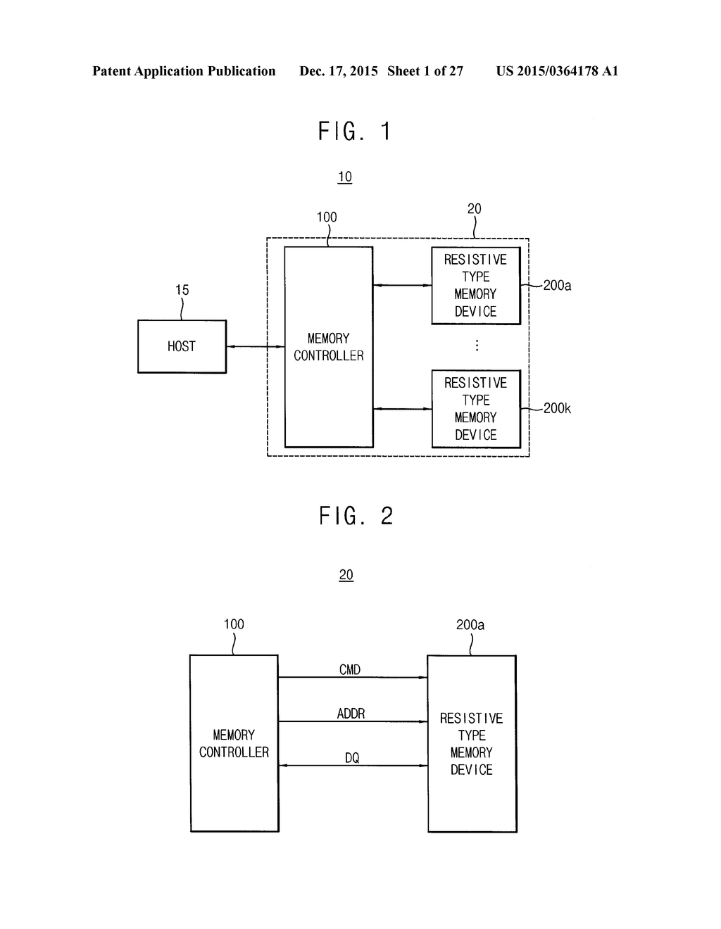 MEMORY CORES OF RESISTIVE TYPE MEMORY DEVICES, RESISTIVE TYPE MEMORY     DEVICES AND METHOD OF SENSING DATA IN THE SAME - diagram, schematic, and image 02