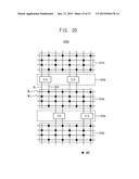 MEMORY CORES OF RESISTIVE TYPE MEMORY DEVICES, RESISTIVE TYPE MEMORY     DEVICES AND METHOD OF SENSING DATA IN THE SAME diagram and image