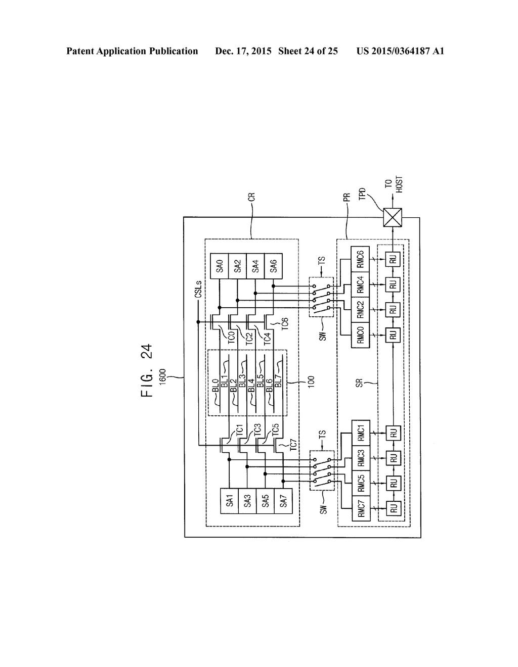 ON-CHIP RESISTANCE MEASUREMENT CIRCUIT AND RESISTIVE MEMORY DEVICE     INCLUDING THE SAME - diagram, schematic, and image 25