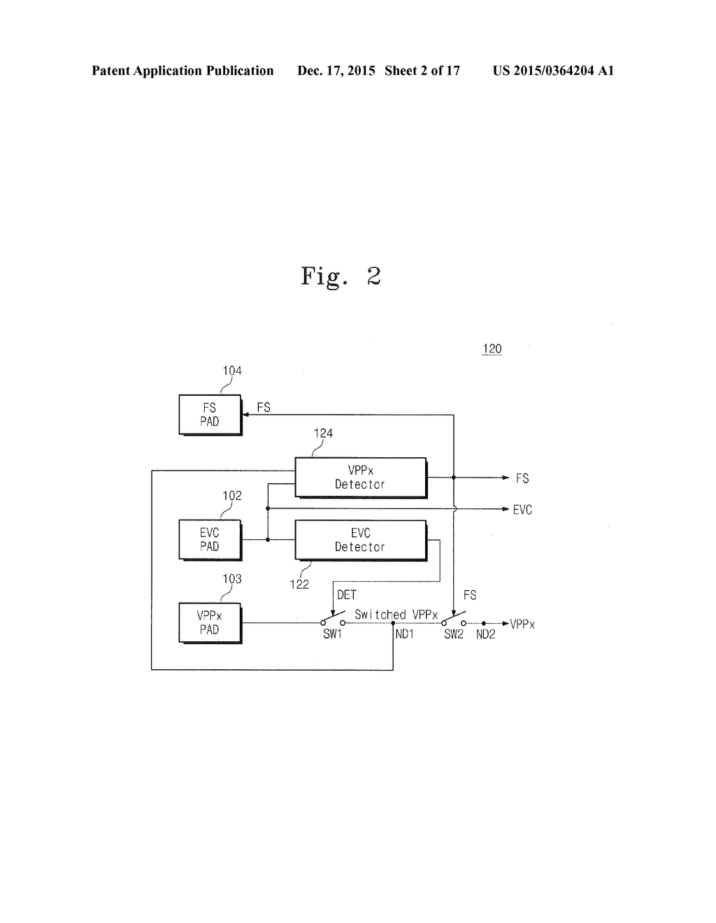 NONVOLATILE MEMORY DEVICE, MEMORY SYSTEM HAVING THE SAME, EXTERNAL POWER     CONTROLLING METHOD THEREOF - diagram, schematic, and image 03