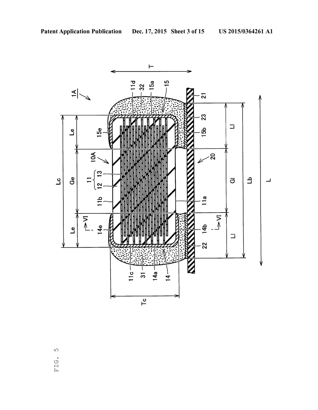 LAMINATED CAPACITOR MOUNTED STRUCTURE - diagram, schematic, and image 04