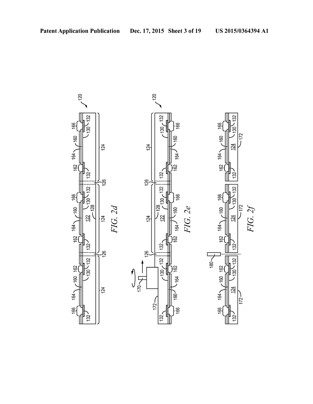 Method for Building Up a Fan-Out RDL Structure with Fine Pitch Line-Width     and Line-Spacing - diagram, schematic, and image 04