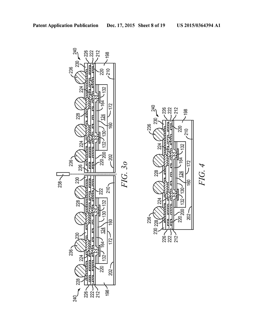 Method for Building Up a Fan-Out RDL Structure with Fine Pitch Line-Width     and Line-Spacing - diagram, schematic, and image 09