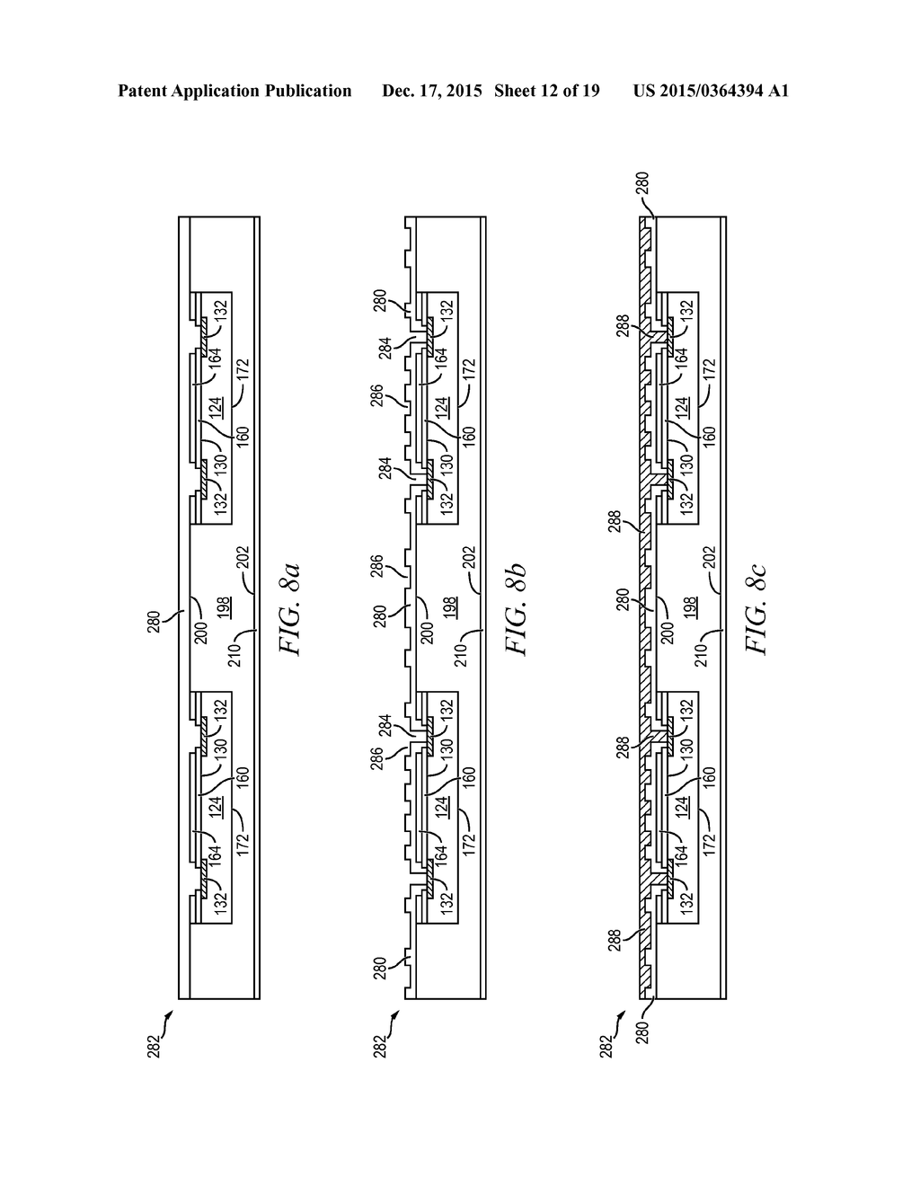 Method for Building Up a Fan-Out RDL Structure with Fine Pitch Line-Width     and Line-Spacing - diagram, schematic, and image 13