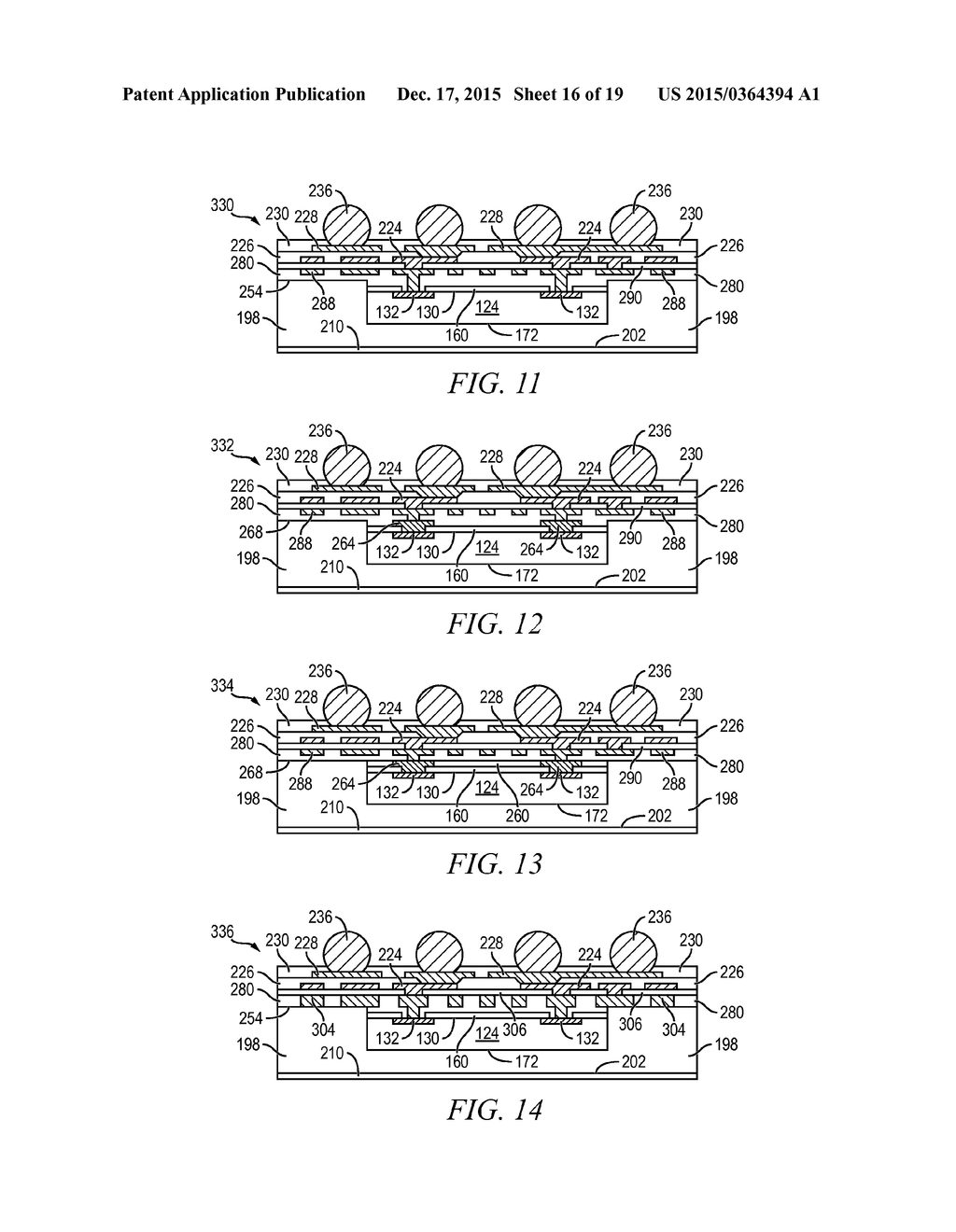 Method for Building Up a Fan-Out RDL Structure with Fine Pitch Line-Width     and Line-Spacing - diagram, schematic, and image 17