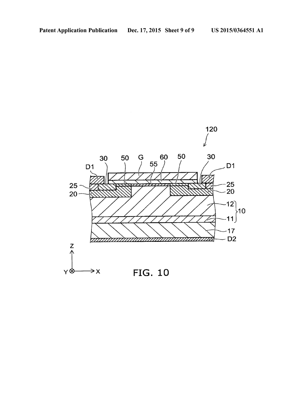 SEMICONDUCTOR DEVICE AND METHOD FOR MANUFACTURING THE SAME - diagram, schematic, and image 10