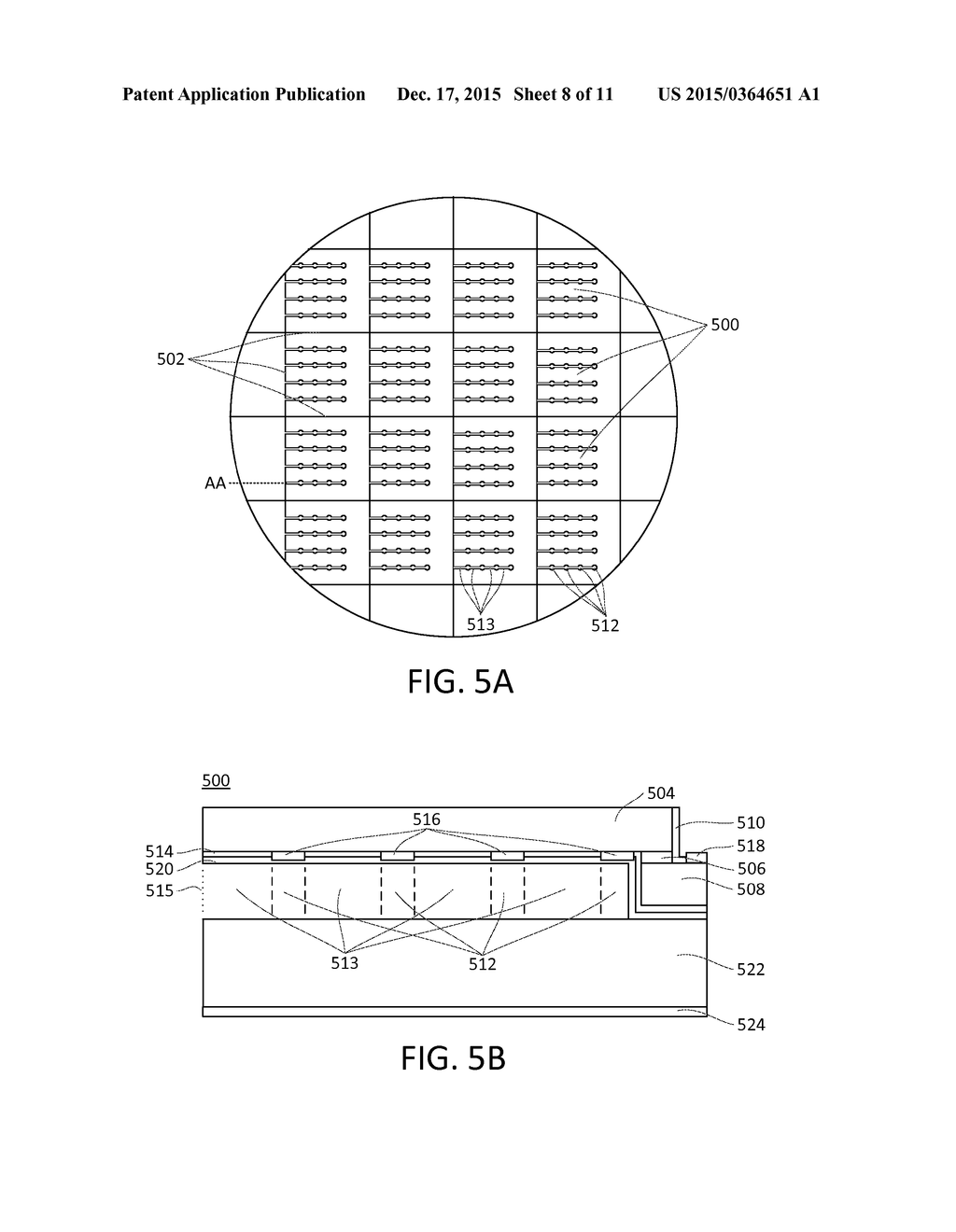 Flip-Chip Light Emitting Diode Assembly With Relief Channel - diagram, schematic, and image 09