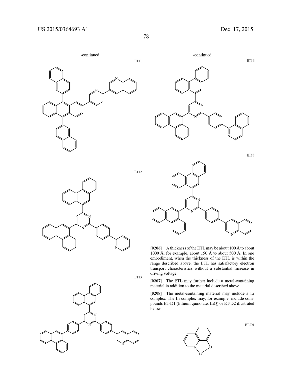 ORGANIC LIGHT-EMITTING DEVICE - diagram, schematic, and image 80