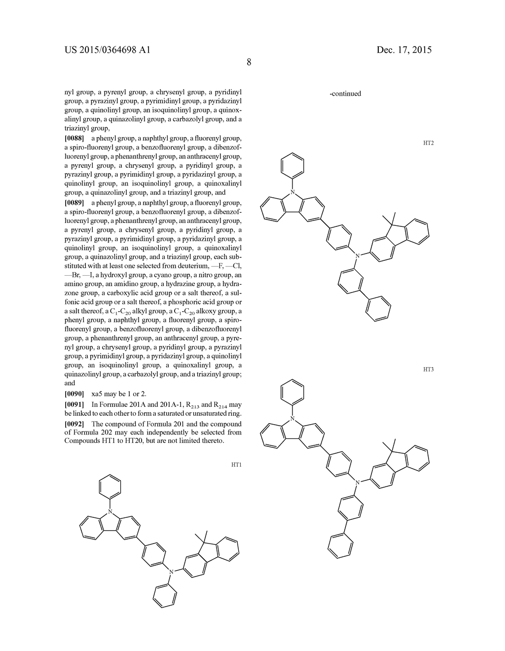 ORGANIC LIGHT-EMITTING DEVICE - diagram, schematic, and image 12