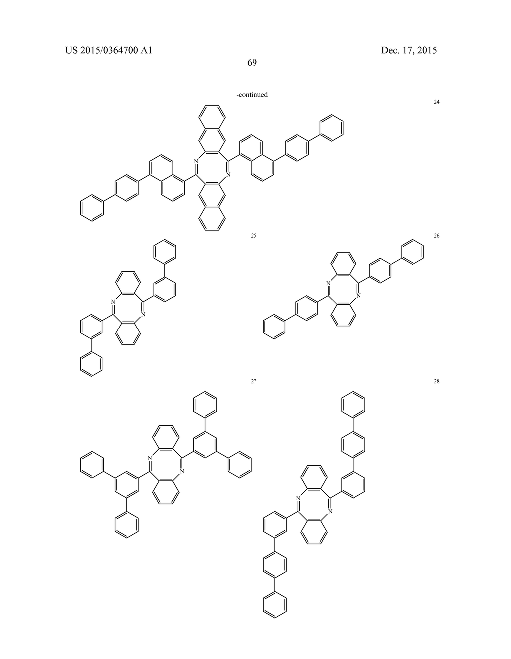 ANTIAROMATIC COMPOUND AND ORGANIC LIGHT-EMITTING DEVICE INCLUDING THE SAME - diagram, schematic, and image 74