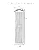 SHIELDING RECEPTACLE FOR BATTERY CELLS diagram and image