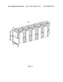 SHIELDING RECEPTACLE FOR BATTERY CELLS diagram and image