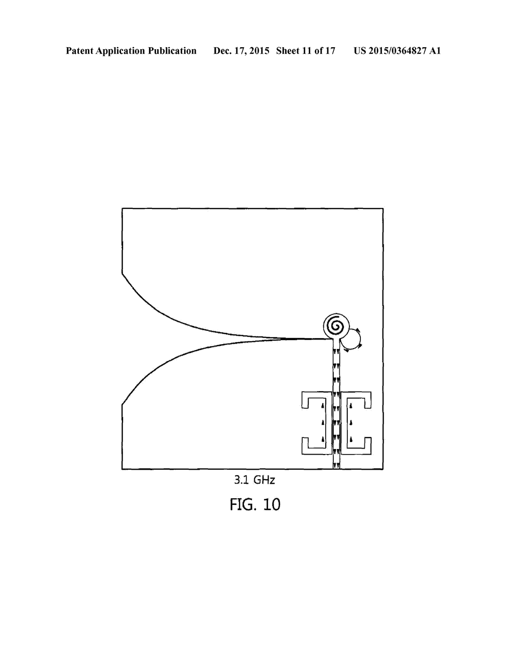 ULTRA-WIDEBAND TAPERED SLOT ANTENNA - diagram, schematic, and image 12