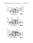 Method for electrically connecting a coaxial conductor to a circuit     carrier diagram and image