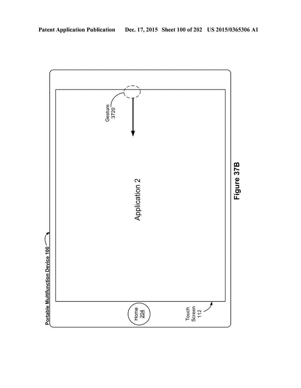 Systems and Methods for Multitasking on an Electronic Device with a     Touch-Sensitive Display - diagram, schematic, and image 101